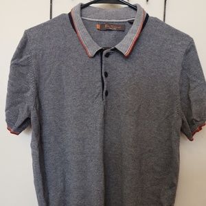 50s Style Ben Sherman Polo Mens M